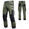 Spodnie robocze Stalco STRETCH LINE oliwkowe r.S