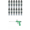PIANA PIANKA NISKOPRĘŻNA PISTOLETOWA -10°C UNIWERSALNA STALCO + PISTOLET — zestaw 13 produktów