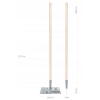 PROSPERPLAST ZBIJAK SKUWACZ DO LODU SKROBACZKA 25CM x 108CM