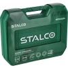 Stalco zestaw kluczy nasadowych i płasko oczkowych, 219 elementów S-54005