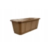 Skrzynka balkonowa Verdenia S 40 x 17 cm brązowa doniczka