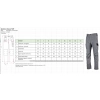 STALCO SPODNIE ROBOCZE FAST SZARE ROZMIAR 4XL