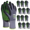 STALCO RĘKAWICE NYLONOWE NITRILE FLEX DOTS 11