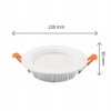 Downlight DURE 3 MAX 28W 230V 110st IP44 IK06 Fi230x30 biały okrągły
