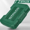 Stalco zestaw kluczy nasadowych i płasko oczkowych, 219 elementów S-54005