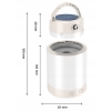 LUMINA CAMPO 2W 121x191mm 2 lata gw. SPECTRUM LAMPA KEMPINGOWA LED