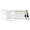 STALCO SPODNIE ROBOCZE DO PASA SUMMER LINE ROZ XL - 56