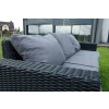 KETER CALIFORNIA LONGUE SOFA 3 OSOBOWA STOLIK + PODNÓŻEK MEBLE OGRODOWE