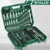Stalco zestaw kluczy nasadowych i płasko oczkowych, 219 elementów S-54005