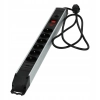 SCHMITH LISTWA ALU 6 GNIAZD 3M USB 3X1,5MM