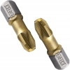 KOŃCÓWKA DO WKRĘTARKI BIT PZ2X25MM TITANIUM (2SZT)