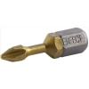 Końcówka bit 1/4” - blister PH3x25mm titanium 2szt