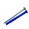 Kołek ramowy z kołnierzem i wkrętem uniwersalne Rawlplug 10x80 mm 20 szt