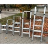 DRABINA DRABINKA DOMOWA SKŁADANA MINI SLIM 2 STOPNIE 150 KG STALCO