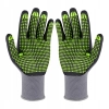 STALCO RĘKAWICE NYLONOWE NITRILE FLEX DOTS 11