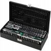 STALCO ZESTAW KLUCZY NASADOWYCH Z GRZECHOTKĄ 1/4” 67 ELEMENTÓW METALOWY BOX