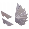 STALCO PERFECT OSTRZA TRAPEZOWE 10SZT 62MM S-17662