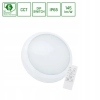 NYMPHEA CITY PRO 2 18/24W CCT 230V 120st IP65 IK08 FI320x80mm BIAŁY okrągła