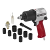Meec Tools Pneumatyczny klucz udarowy 13 el. 680 Nm 226 l/min [028269]