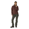 Kayoba Outdoor Damska kurtka soft shell z podszewką z polaru XXL [033779]