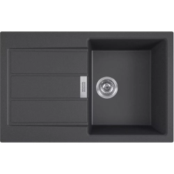 Zlewozmywak tectonite Franke Sirius S2D 611-78 1-komorowy z ociekaczem onyx Zlewozmywak tectonite Franke Sirius S2D 611-78 1-komorowy z ociekaczem onyx