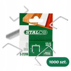 Zszywki typ 53 (530/A) rozmiar 6mm STALCO S-21206
