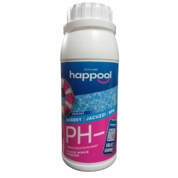 HAPPOOL CALCID MINUS Regulator pH wody PROSZEK Acrylmed 0,5KG