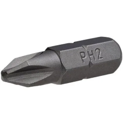 Końc bit 1/4" Phillips blist PH 2x25mm 3szt