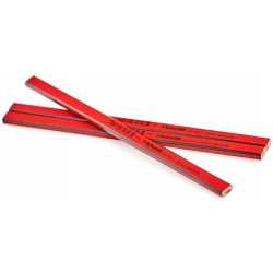 SCHMITH OŁÓWEK STOLARSKI HB CZERWONY 25cm 3 szt — zestaw 3 szt. SCHMITH OŁÓWEK STOLARSKI HB CZERWONY 25cm 3 szt — zestaw 3 szt.
