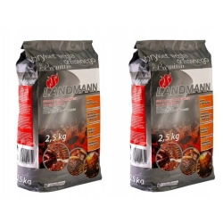 Brykiet drzewny Landmann Premium 2,5kg — zestaw 2 szt. Brykiet drzewny Landmann Premium 2,5kg — zestaw 2 szt.