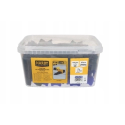 HARDY ZESTAW KLIPS 1MM 100SZT + KLIN 50 SZT WIADRO NIEBIESKIE HARDY ZESTAW KLIPS 1MM 100SZT + KLIN 50 SZT WIADRO NIEBIESKIE
