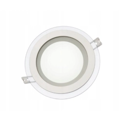 Oprawa sufitowa LED 18W neutralna biel FIALE szklane Spectrum SLI021023NW