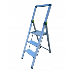 STALCO PERFECT DRABINA DRABINKA SLIM 3 STOPNIE 150KG SZEROKI STOPIEŃ HD STALCO PERFECT DRABINA DRABINKA SLIM 3 STOPNIE 150KG SZEROKI STOPIEŃ HD