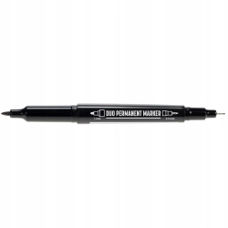 LYRA Marker permanentny dwustronny Duo 0,5-1mm czarny