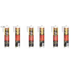 Klej montażowy uniwersalny Soudal T-REX GOLD STRONG 290 ml hybrydowy biały — zestaw 6 szt. Klej montażowy uniwersalny Soudal T-REX GOLD STRONG 290 ml hybrydowy biały — zestaw 6 szt.