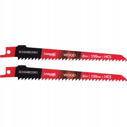 SCHMITH BRZESZCZOT DO PIŁY SZABLASTER 150MM 6TPI DO DREWNA 2 SZT