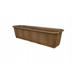 Skrzynka balkonowa 60 x 17 cm tworzywo sztuczne doniczka Skrzynka balkonowa 60 x 17 cm tworzywo sztuczne doniczka
