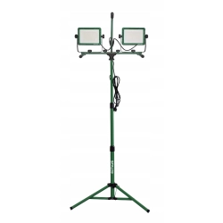 Lampa na stojaku Stalco 200 W szara IP65 20000 lm 5000 K
