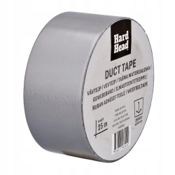 HARD HEAD TAŚMA SREBRNA 50MM / 25M DUCK TAPE