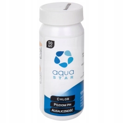 Tester papierki lakmusowe (pomiarowe) AQUA STAR WODY BASENU TEST