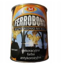 FERROBOND BEZPOŚREDNIO NA RDZĘ FARMA 3W1 0,65L GRAFIT FERROBOND BEZPOŚREDNIO NA RDZĘ FARMA 3W1 0,65L GRAFIT