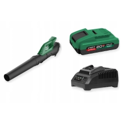STALCO DMUCHAWA DO LIŚCI AKU BLS20-140 + BATERIA 4AH + ŁADOWARKA — zestaw 3 produktów