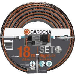 GARDENA WĄŻ OGRODOWY HIGHFLEX 1/2" 18M PREMIUM Z ZŁĄCZKAMI 18062-20