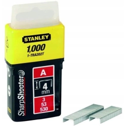 Zszywki Stanley 4 mm srebrne 1000 sztuk