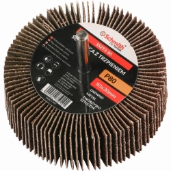 Ściernica z trzpieniem 80x30mm P80