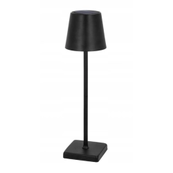 Akumulatorowa lampa stołowa LED z ogniwem słonecznym 38 cm