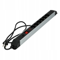 SCHMITH LISTWA ALU 6 GNIAZD 3M USB 3X1,5MM