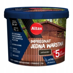 Impregnat Altax Jedna Warstwa palisander 9 l Impregnat Altax Jedna Warstwa palisander 9 l