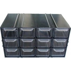 KONGER ORGANIZER PLASTIKOWY PX12 125X110X140MM KONGER ORGANIZER PLASTIKOWY PX12 125X110X140MM