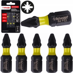 BIT UDAROWY PZ2 25mm KOŃCÓWKA MAGNETYCZNA POZIDRIV BITY ZESTAW 5szt SCHMITH BIT UDAROWY PZ2 25mm KOŃCÓWKA MAGNETYCZNA POZIDRIV BITY ZESTAW 5szt SCHMITH